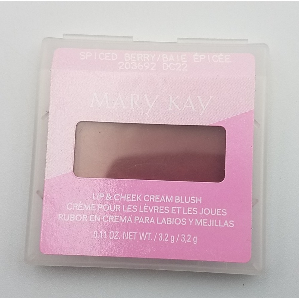 Mary Kay Lip & Cheek Cream Blush Spiced Berry‎ 203692 New in Package